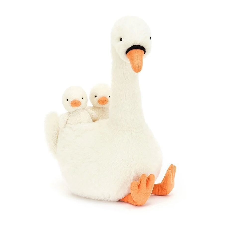 Schwan Featherful Swan - Jellycat Birds