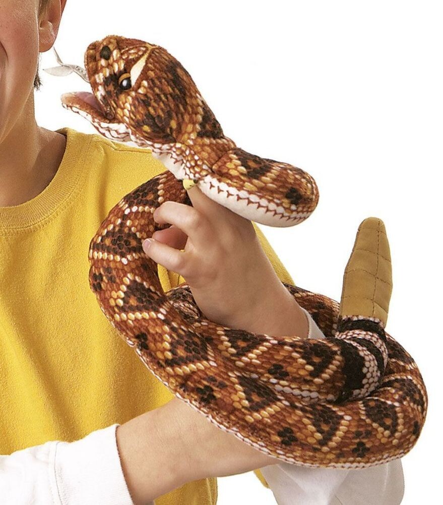 Klapperschlange / Rattlesnake  - Folkmanis
