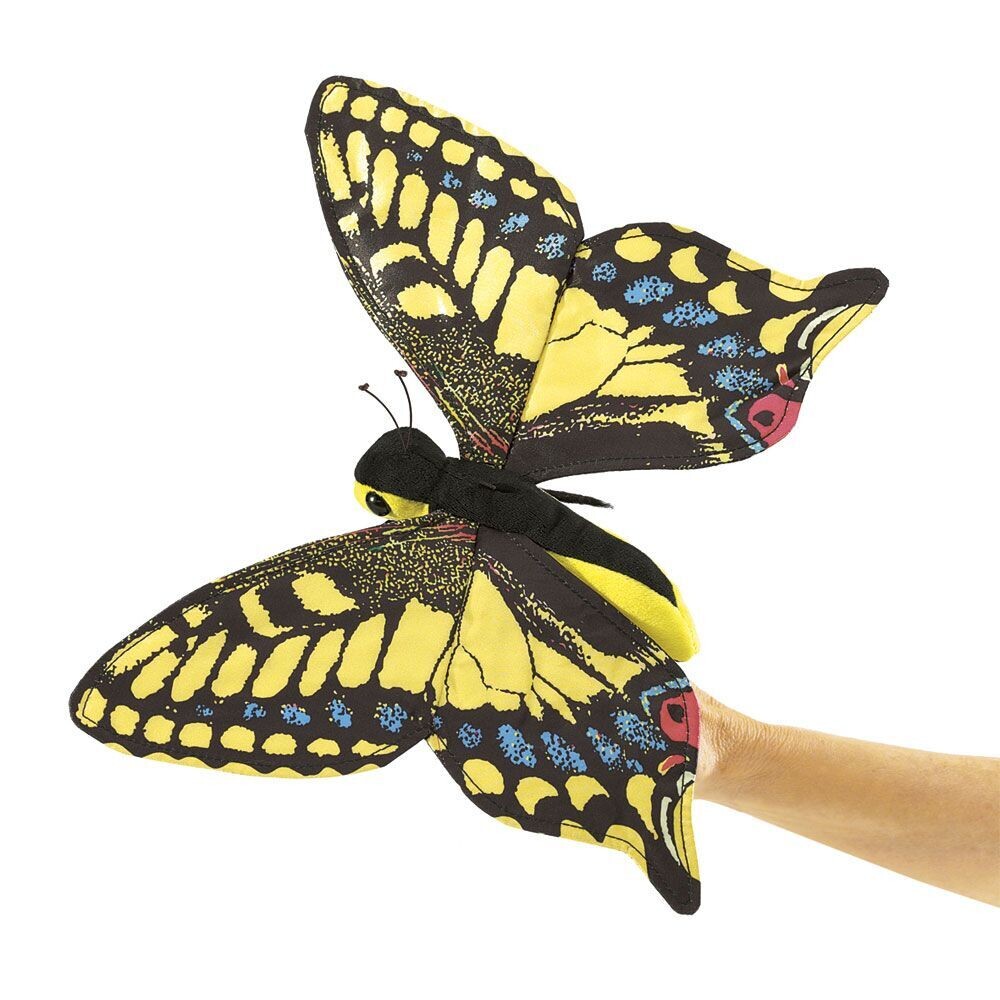 Schmetterling Schwalbenschwanz  Fingerpuppe - Folkmanis