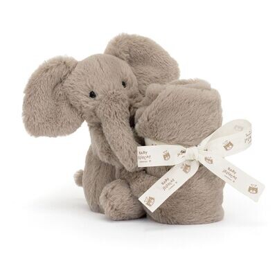 Schmusetuch Elefant Smudge Elephant Soother - Jellycat Baby