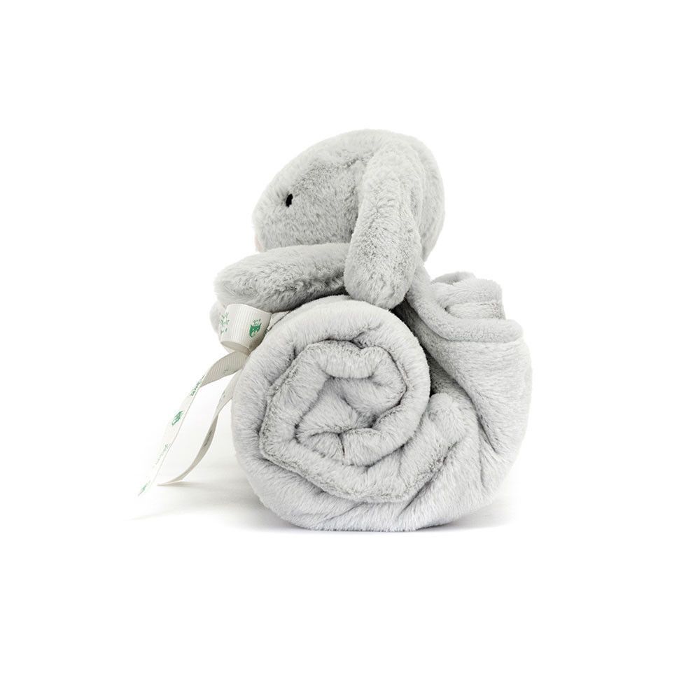Decke Hase Bashful Bunny Silber Blankie - Jellycat Baby