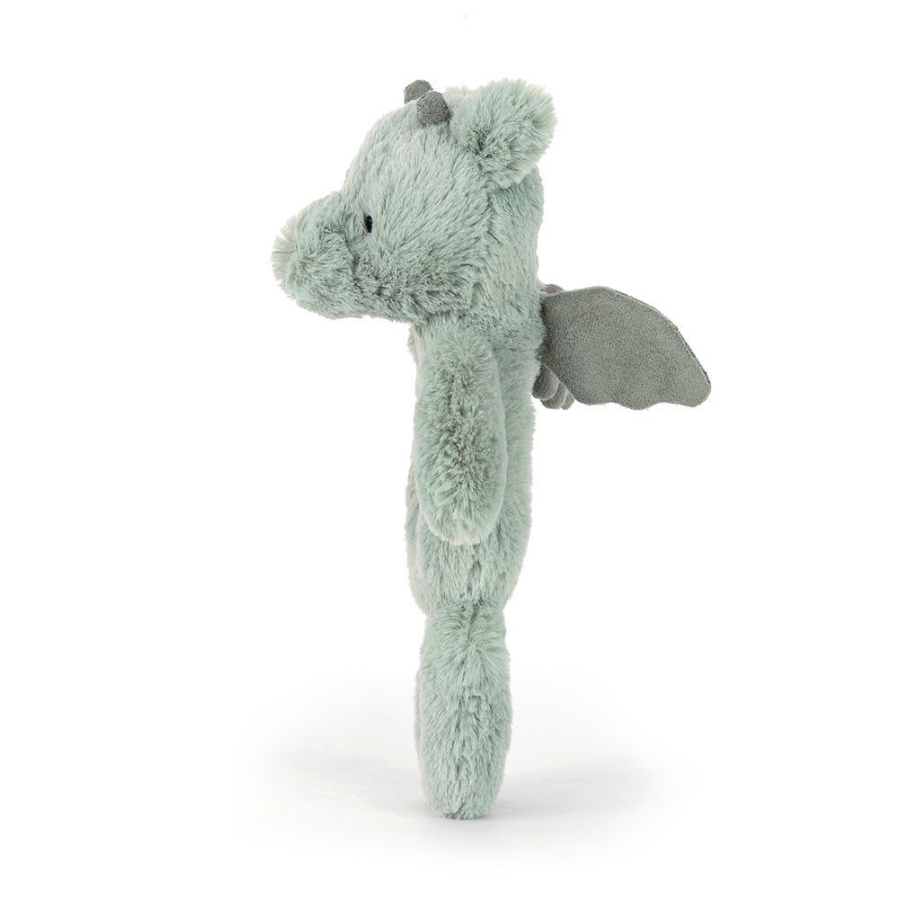 Rassel Drache Bashful Dragon Ring Rattle - Jellycat Baby