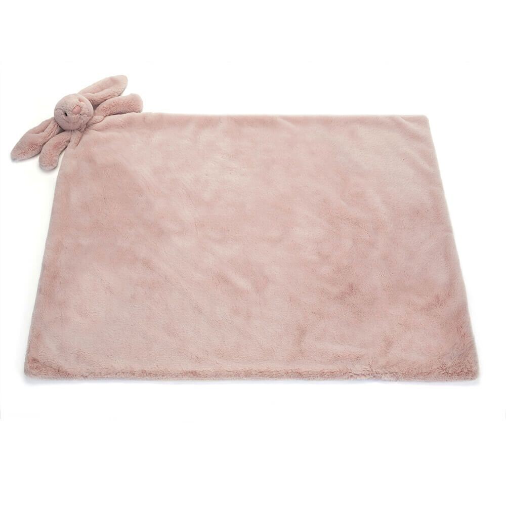 Decke Hase Bashful Luxe Bunny Rosa Blankie - Jellycat Baby