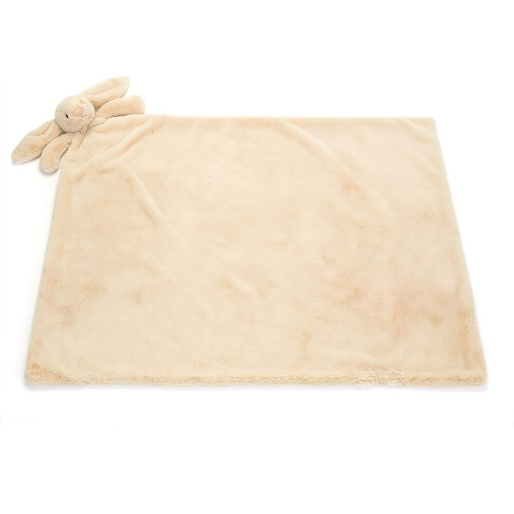 Decke Hase Bashful Luxe Bunny Beige Blankie - Jellycat Baby