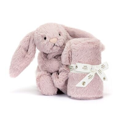 Schmusetuch Hase Bashful Luxe Bunny Rosa Soother - Jellycat Baby