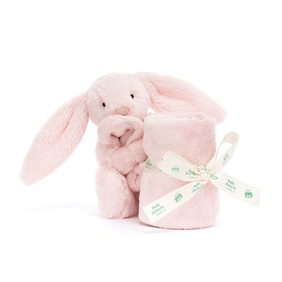Schmusetuch Hase Bashful Pink Bunny Soother - Jellycat Baby