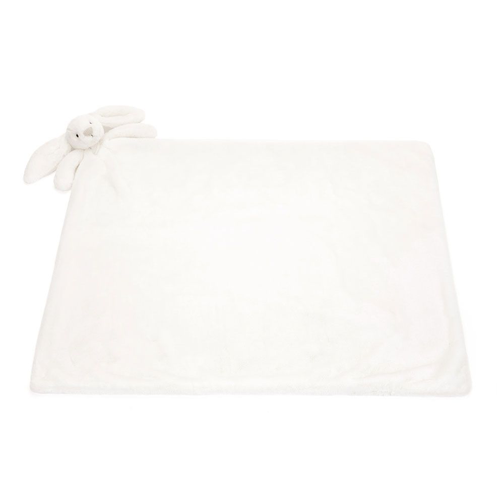 Decke Hase Bashful Luxe Bunny Weiß Blankie - Jellycat Baby