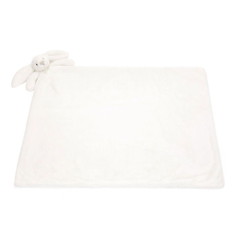 Decke Hase Bashful Luxe Bunny Weiß Blankie - Jellycat Baby Decke Hase Bashful Luxe Bunny Weiß Blankie - Jellycat Baby