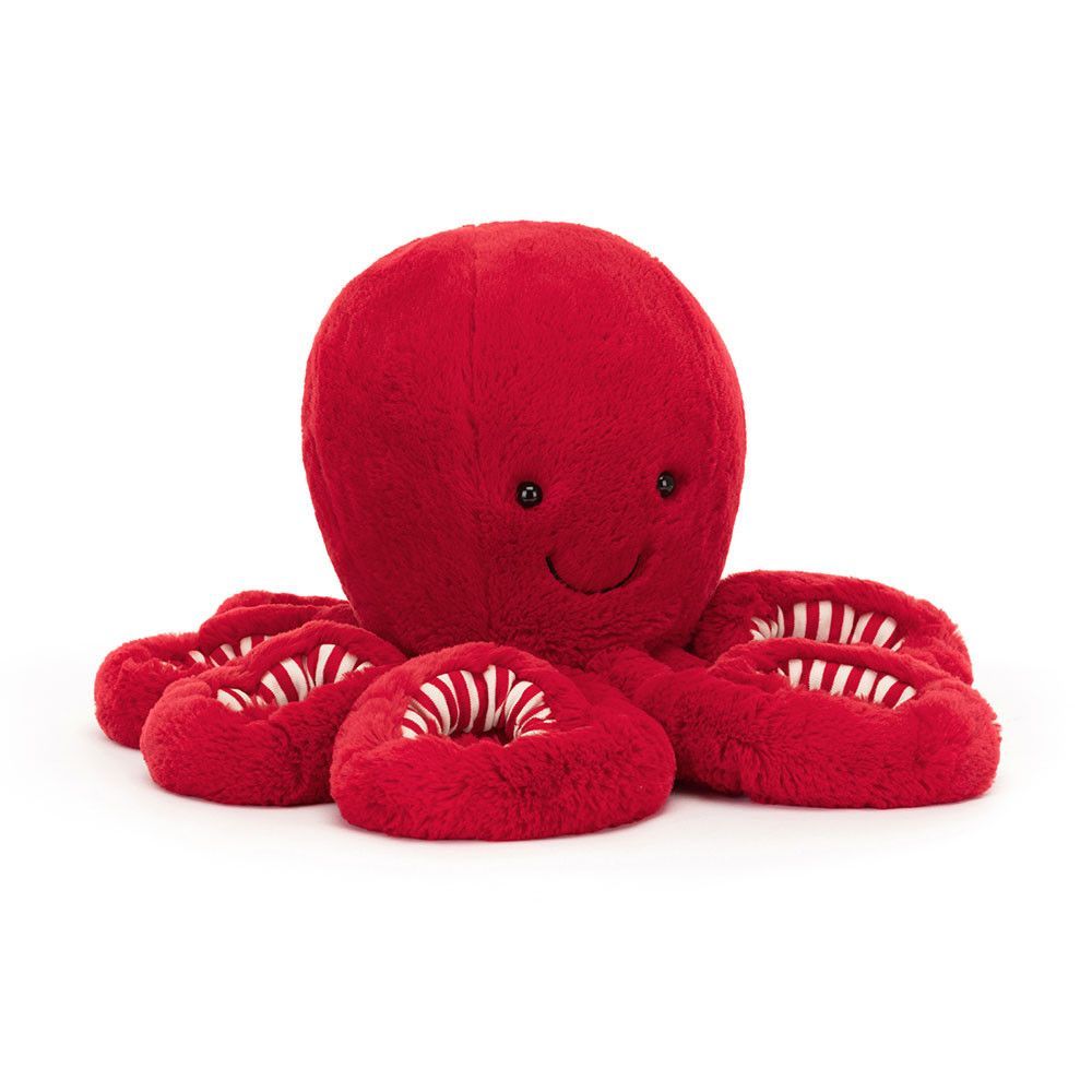 Oktopus Cranberry Octopus - Jellycat Christmas