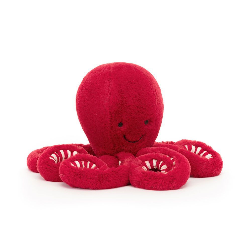 Oktopus Cranberry Octopus - Jellycat Christmas