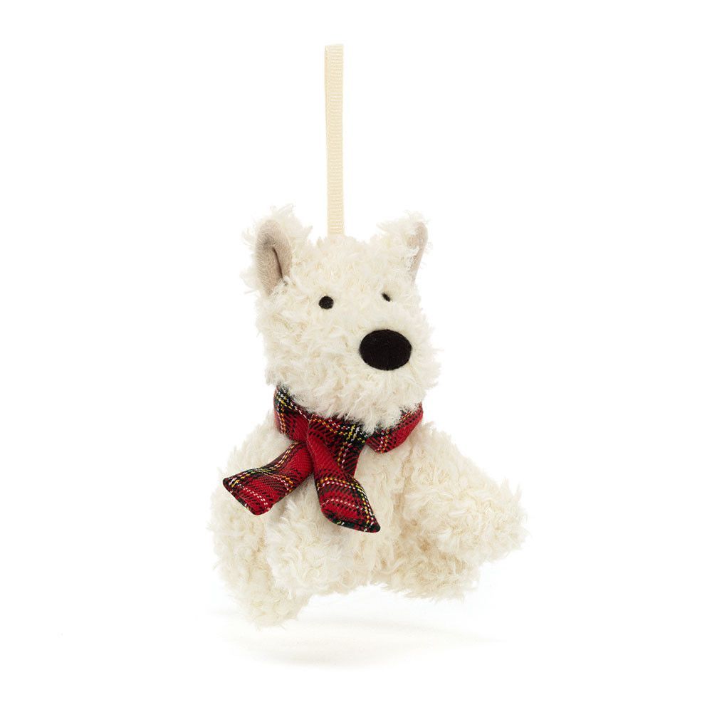 Hund Munro Scotty  Anhänger - Jellycat Christmas