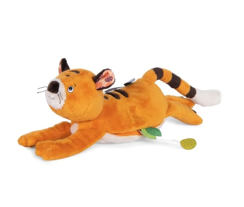 Tiger Tiho  Aktivitätstier mit Spieluhr - Moulin Roty