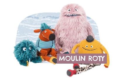 Kategoriebild: Moulin Roty – zauberhafte Kuscheltiere und Spielideen im französischen Design, ideal als Geschenk zur Geburt oder für kleine Entdecker.