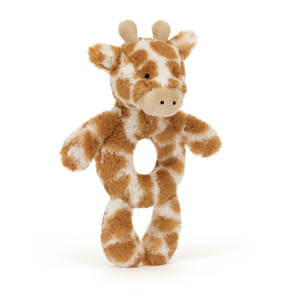 Rassel Giraffe Bashful Ring Rattle - Jellycat Baby
