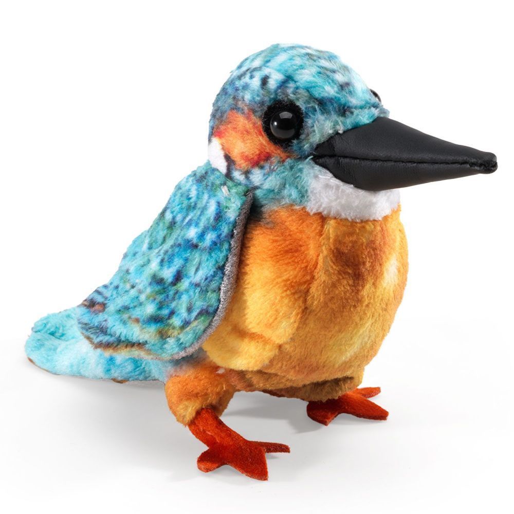 Vogel Eisvogel Fingerpuppe - Folkmanis