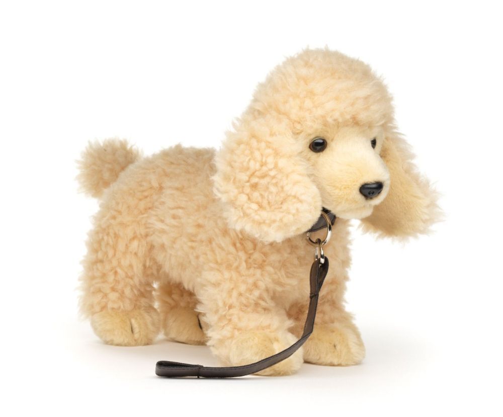 Hund Pudel mit Leine - Uni-Toys