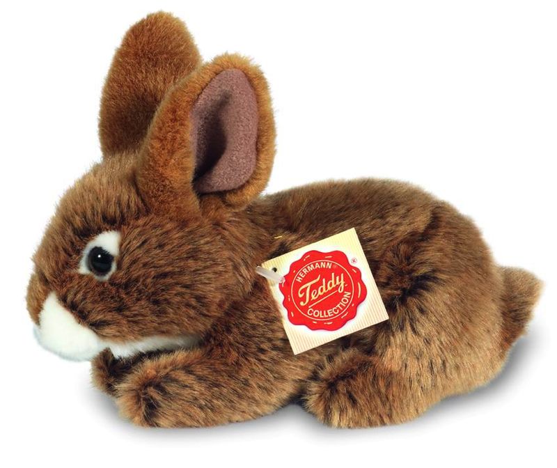 Hase sitzend braun  - Hermann Teddy