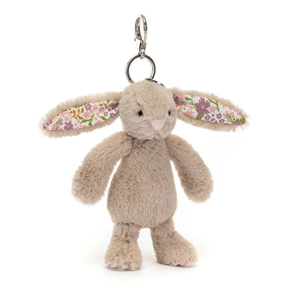 Hase Beige Blossom Bunny Taschenanhänger - Amuseable Charm