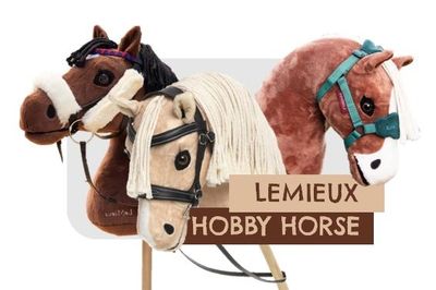 Kategoriebild: LeMieux Hobby Horses – detailverliebte Steckenpferde und Zubehör für fantasievolles Reitspiel und kreative Pferdefans.