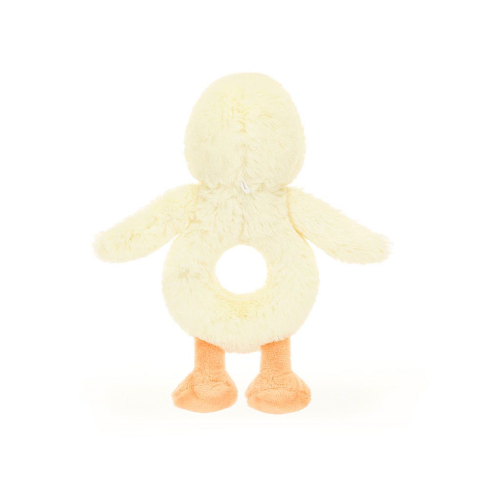 Rassel Ente Duckling Ring Rattle - Jellycat Baby