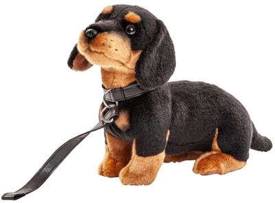 Dackel mit Leine - Uni-Toys