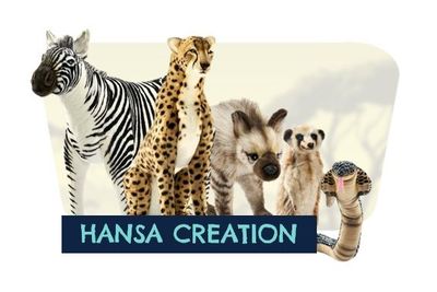 Kategoriebild: Hansa Creation – naturgetreue Plüschtiere in realistischer Optik und exklusiver Qualität, ideal für Tierliebhaber und Dekofans.