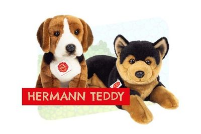 Kategoriebild: Hermann Teddy – traditionelle und moderne Teddybären und Plüschtiere in hochwertiger Verarbeitung, zum Kuscheln und Verschenken.