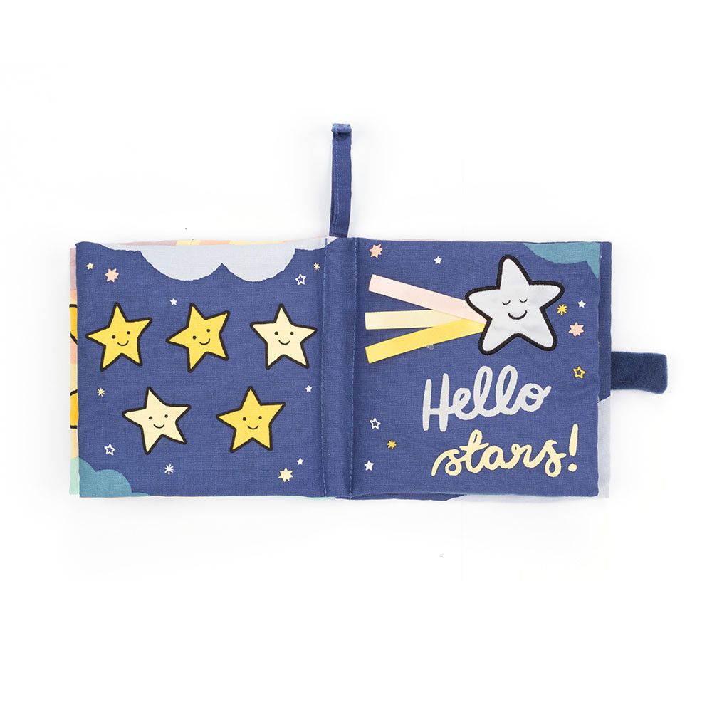 Hello Moon Stoff Buch - Jellycat Baby