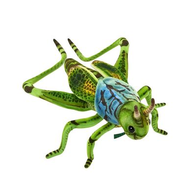 Heuschrecke Grün - Hansa Creation Grüne Heuschrecke 35 cm – realistische Plüschfigur eines Insekts