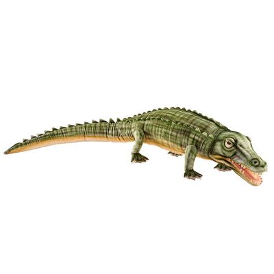 Krokodil Stofftier 147 cm – realistisch & groß für Wildtierfans und Deko-Liebhaber