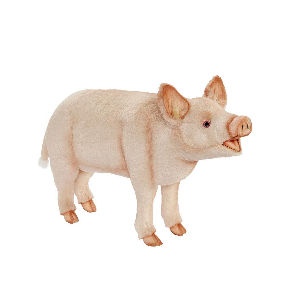 Schwein Stofftier 63 cm – naturgetreues Plüschtier mit liebevollen Details