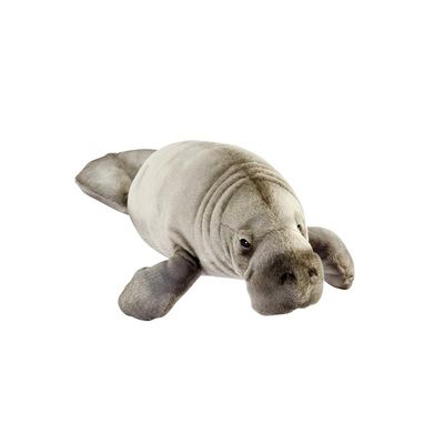 Seekuh Stofftier 45 cm – realistisches Plüschtier für Sammler & Meeresfreunde