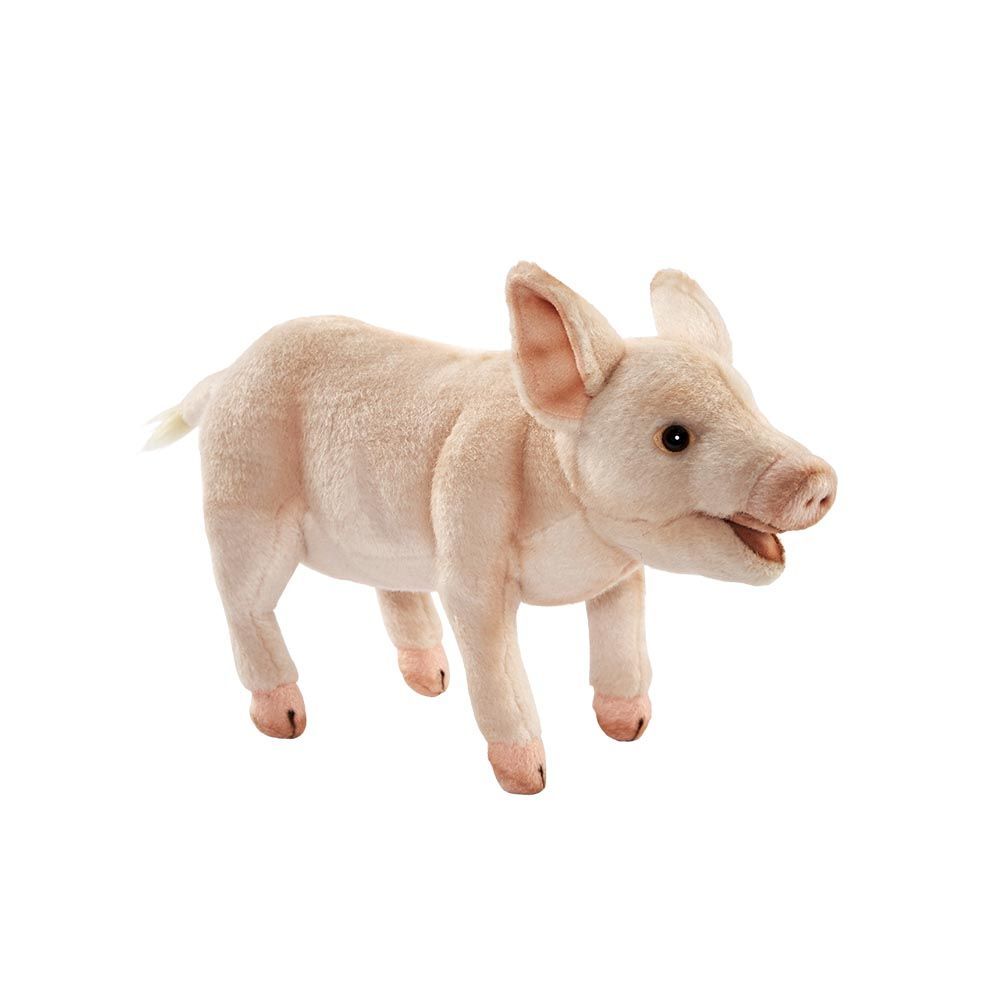 Schwein Stofftier stehend 30 cm – realistisch & weich für Sammler oder Kinder