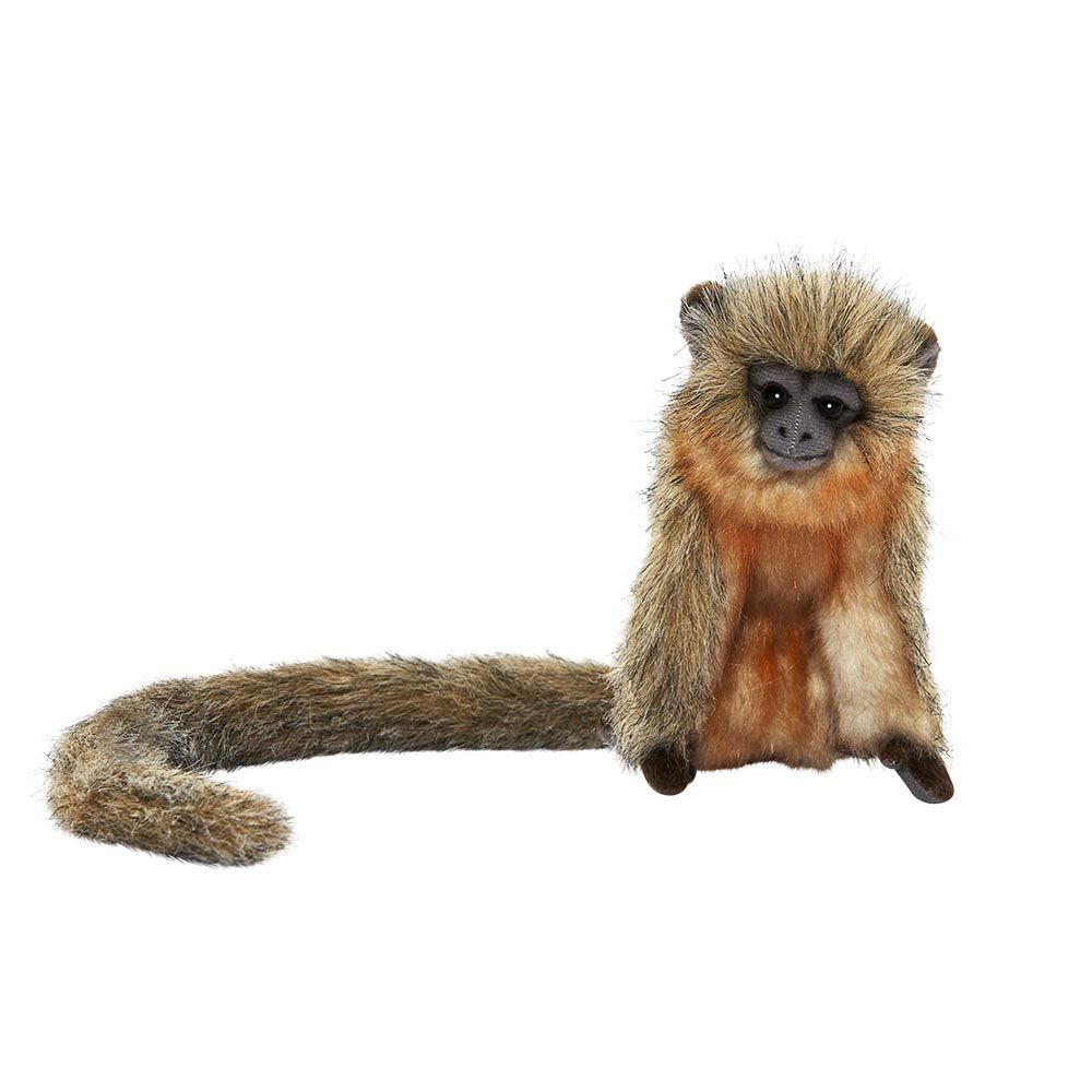 Springaffe 18 cm – realistisches Plüschtier mit großen Augen und feinen Details