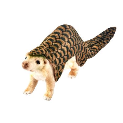 Schuppentier 55 cm – naturgetreues Stofftier mit fein modellierten Schuppen