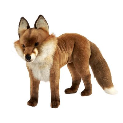 Fuchs Stehend - Hansa Creation Fuchs Stehend 56 cm – realistisches Stofftier mit rotbraunem Fell und lebendigem Blick