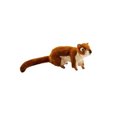 Wiesel 22 cm – naturgetreues, schlankes Stofftier mit liebevollen Details