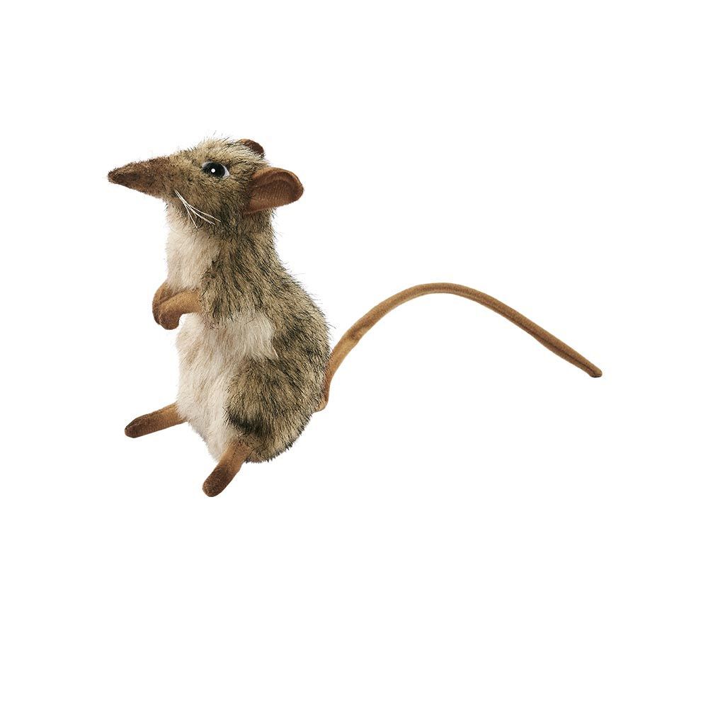 Spitzmaus 14 cm – naturgetreues, weiches Stofftier mit feinen Details