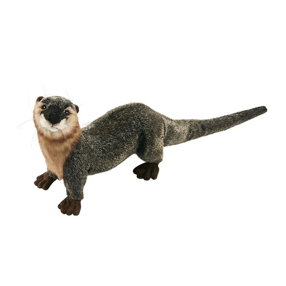 Fischotter stehend 37 cm – realistisches Plüschtier mit Wildtier-Charme