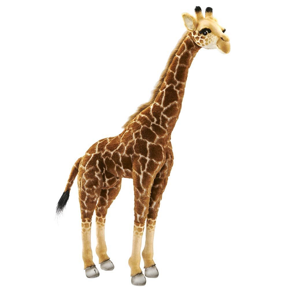 Giraffe 85 cm von Hansa – naturgetreues, exotisches Kuscheltier