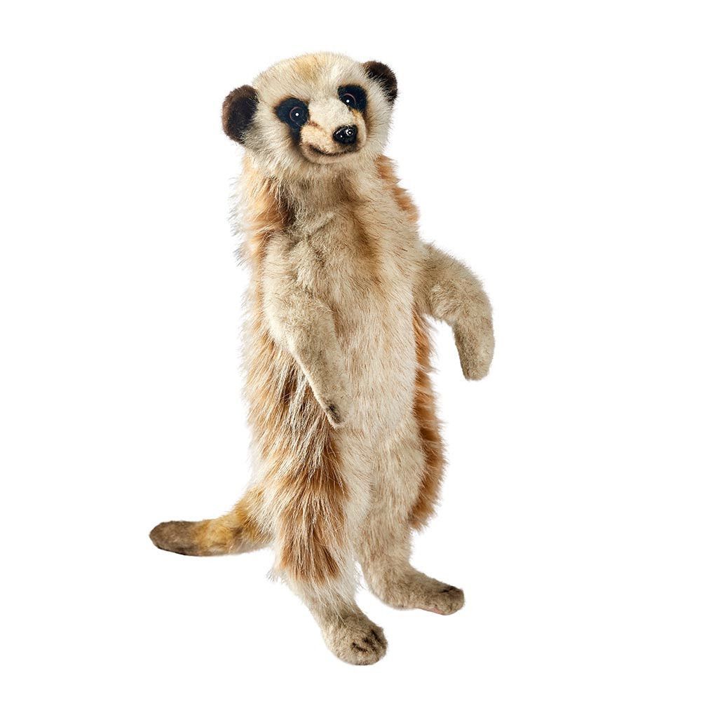 Erdmännchen 33 cm – stehendes, naturgetreues Plüschtier von Hansa Creation