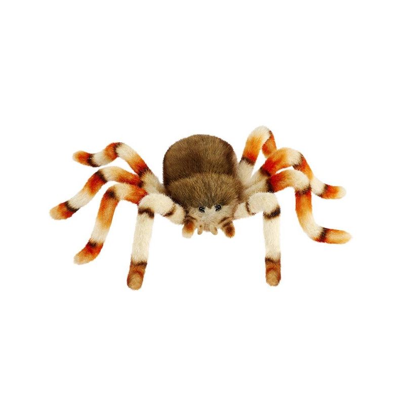 Spinne - Hansa Creation Spinne Stofftier 29 cm – naturgetreues Plüschtier für Insektenfans & Sammler