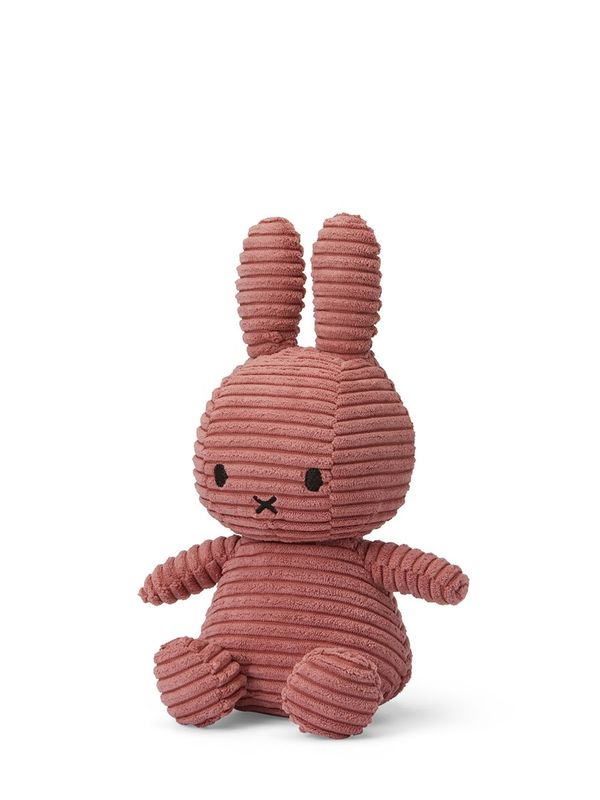 Hase Miffy Cord Altrosa - Bon Ton Toys Kuscheltier Hase Miffy Cord Altrosa, 23 cm gross, nachhaltig