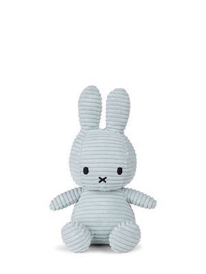 Hase Miffy ECO Cord Blau-Grün - Bon Ton Toys Kuscheltier Hase Miffy ECO Cord Blau-Grün, 23 cm gross, nachhaltig