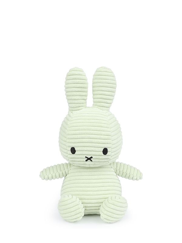 Hase Miffy ECO Cord Mintgrün - Bon Ton Toys Kuscheltier Hase Miffy ECO Cord Mintgrün, 23 cm gross, nachhaltig