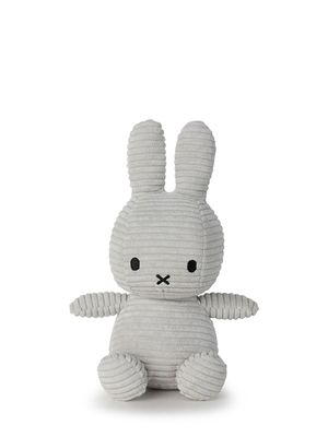 Hase Miffy ECO Cord Hellgrau - Bon Ton Toys Kuscheltier Hase Miffy ECO Cord Hellgrau, 23 cm gross, nachhaltig
