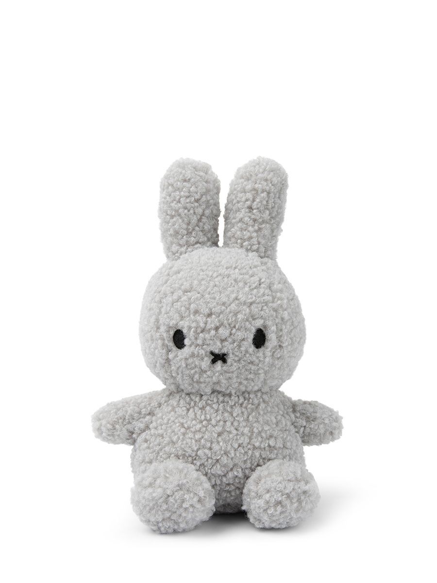 Kuscheltier Hase Miffy ECO Teddy Hellgrau, 23 cm gross, nachhaltig