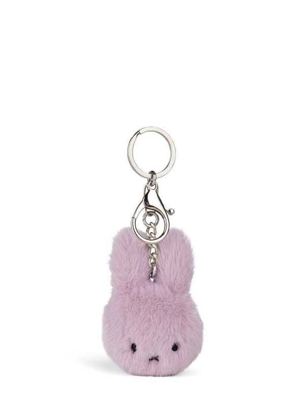 Kuscheltier Hase Schlüsselanhänger Miffy ECO Flauschig Flieder, 10 cm gross, nachhaltig