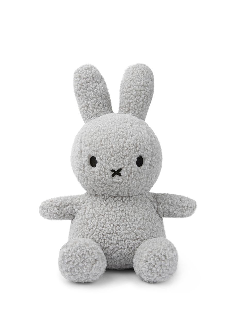 Kuscheltier Hase Miffy ECO Teddy Hellgrau, 33 cm gross, nachhaltig