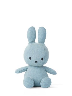 Hase Miffy Denim Helle Waschung - Bon Ton Toys Kuscheltier Hase Miffy Denim Helle Waschung, 23 cm gross, nachhaltig